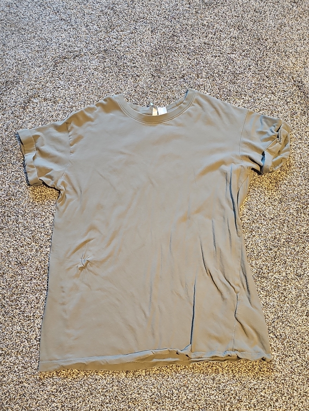 H&M Short Sleeve Crewneck Tee - Olive